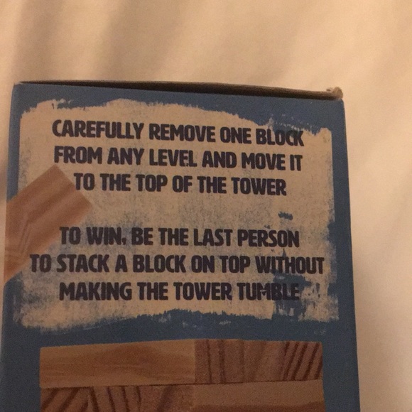 Small Tumbling Tower Game (like Jenga) - So fun! - Picture 2 of 5